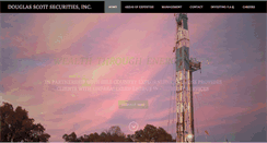 Desktop Screenshot of douglasscottsecurities.com
